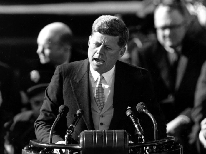 Jfk inaugural address questions and answers