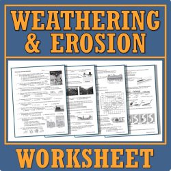 Weather erosion and deposition worksheet