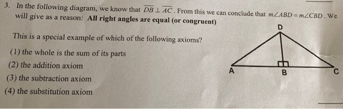 Axioms of equality common core geometry homework answers