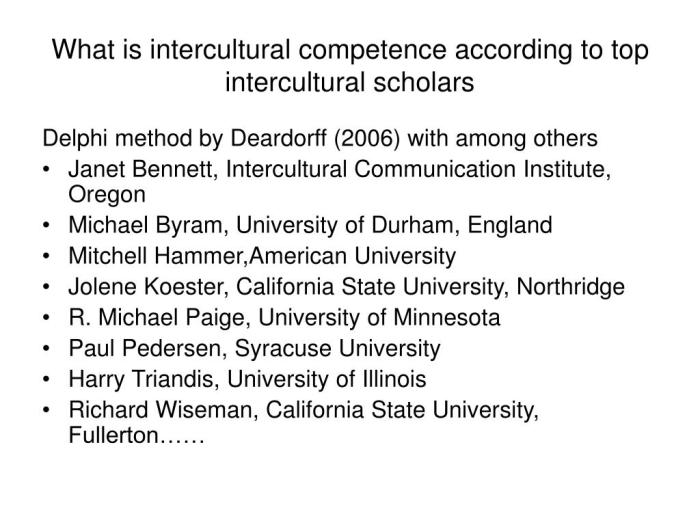 In the context of intercultural competence critical scholars emphasize the